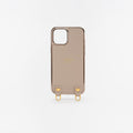 iPhone 12 Pro Max / Taupe / Real Leather