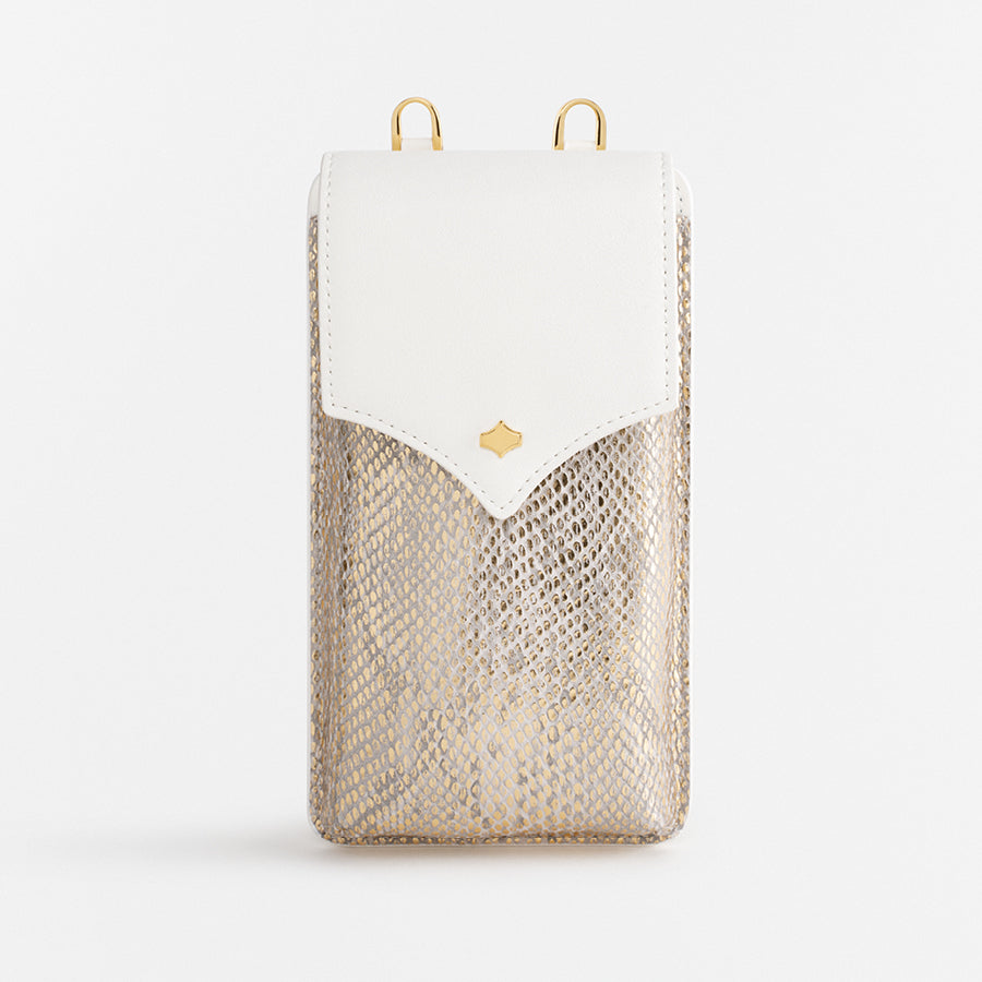 Phone Pouch - White