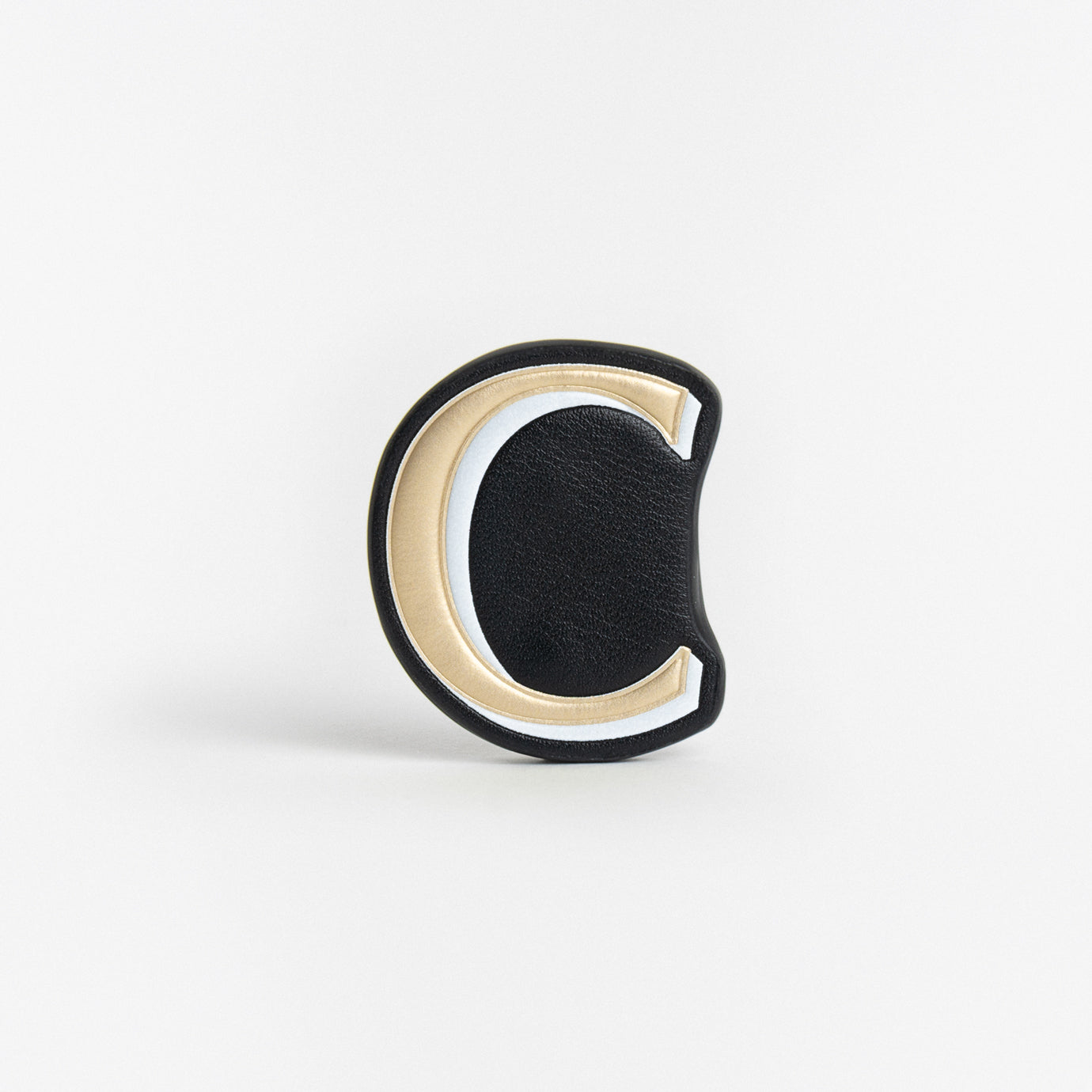 Patch double button - C Gold