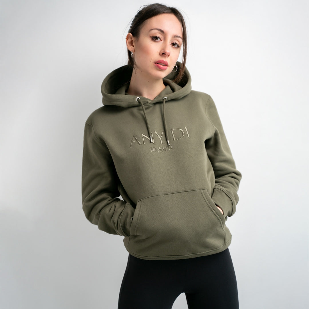 Hoodie - Khaki L