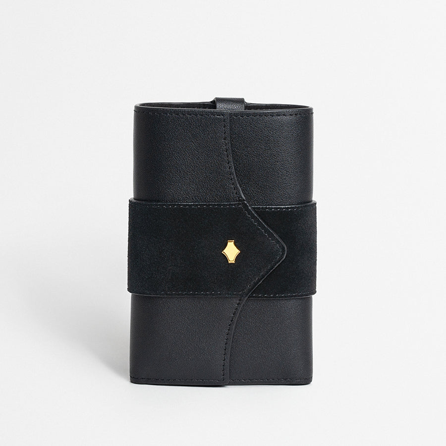 MoneyKey Pocket - Black - Leather