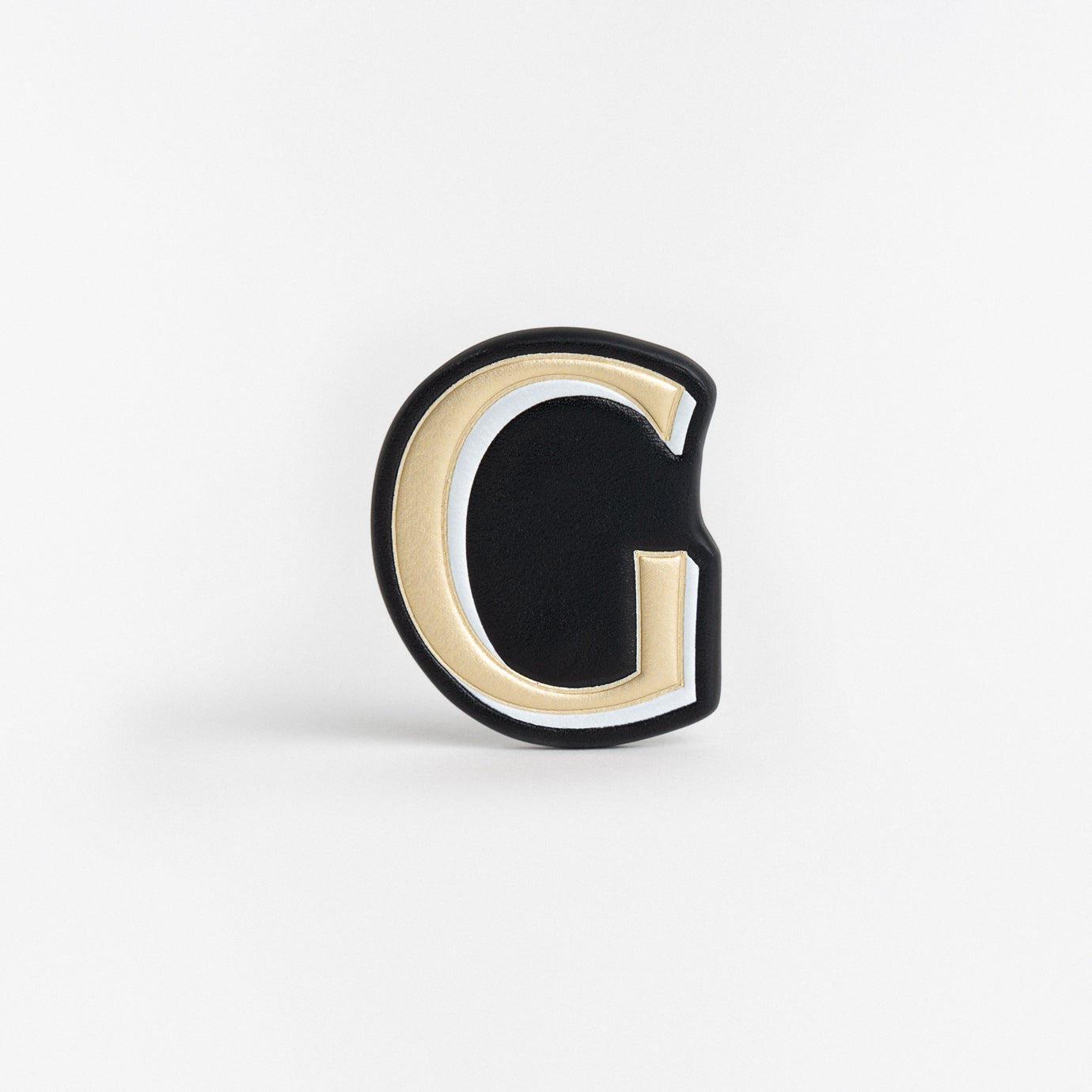 Patch double bouton - G Gold