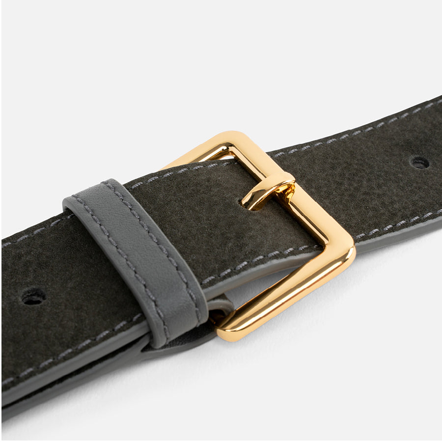 Strap Leather - Khaki Nubuck