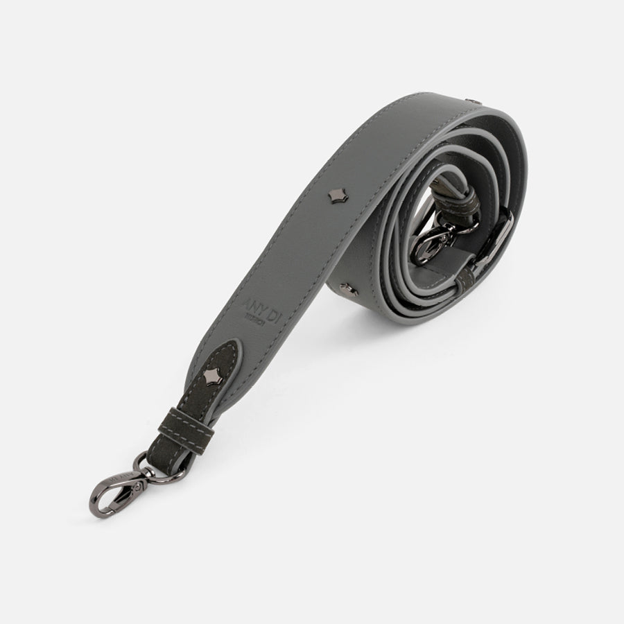 Strap Leather - Khaki Grey