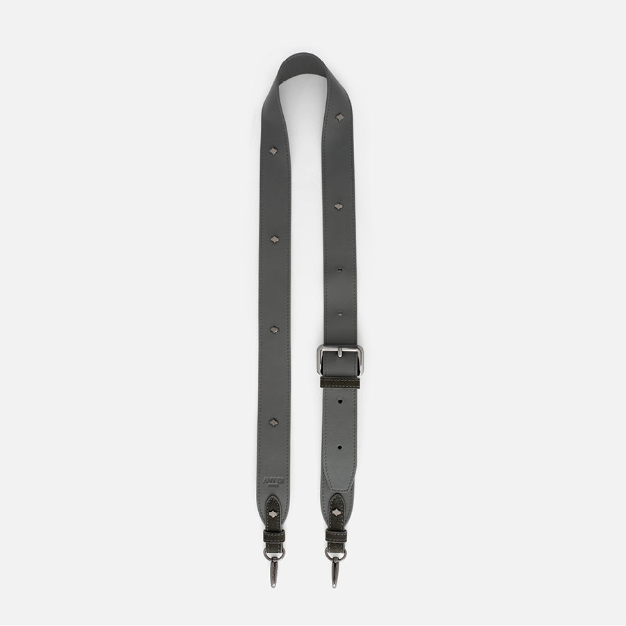 Strap Leather - Khaki Grey