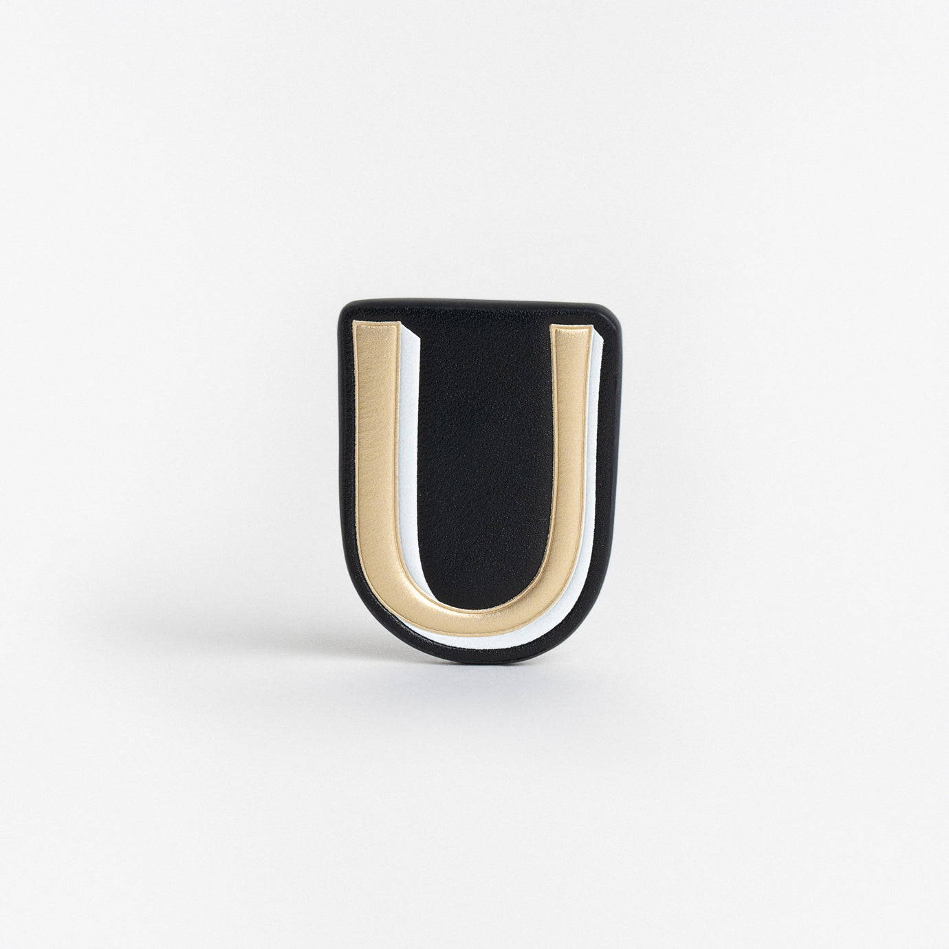 Patch double button - U Gold