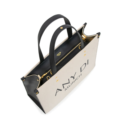 Preloved Tote Bag M -Black Sand