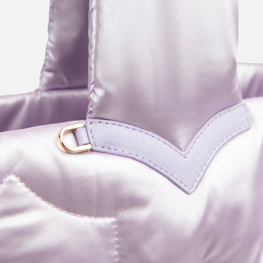 Preloved Puffer Bag - Lavender
