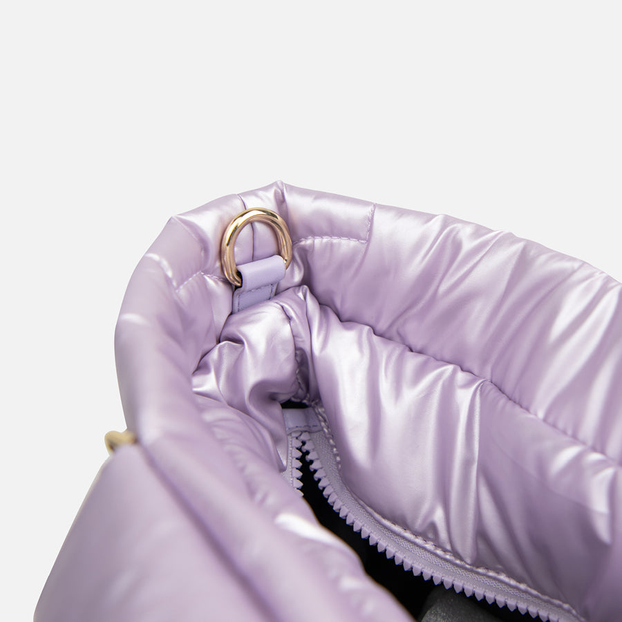 Preloved Puffer Bag - Lavender