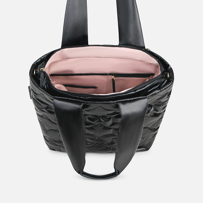 Preloved Puffer Bag - Black