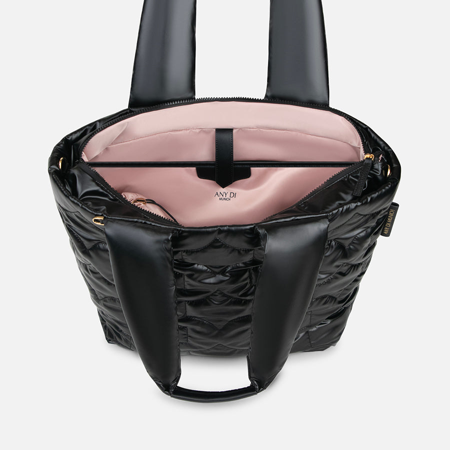 Preloved Puffer Bag - Black