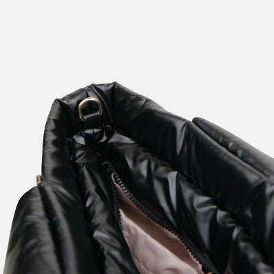 Preloved Puffer Bag - Black