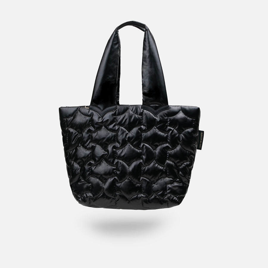 Preloved Puffer Bag - Black