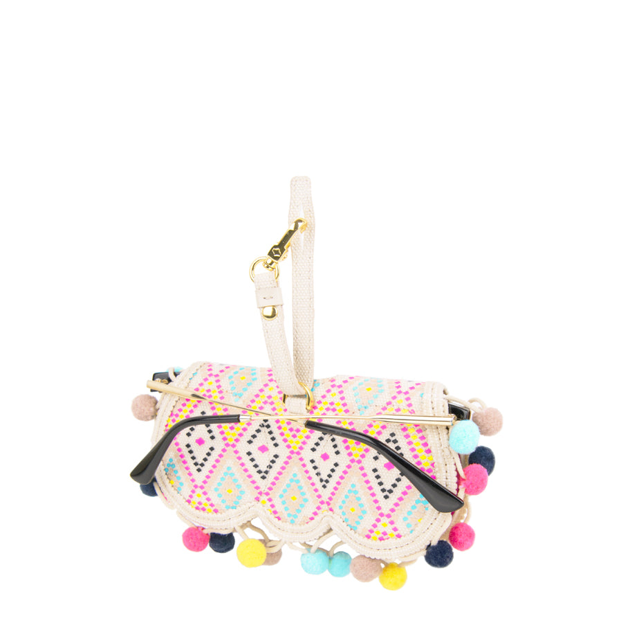 Preloved SunCover - Diamond Face PomPon WH