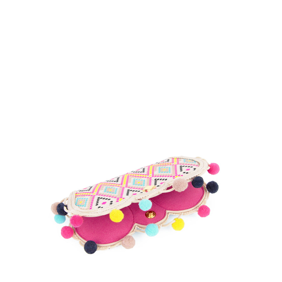 Preloved SunCover - Diamond Face PomPon WH