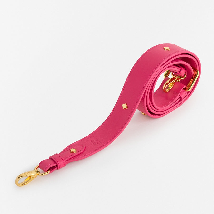 Strap Leather - Fuchsia