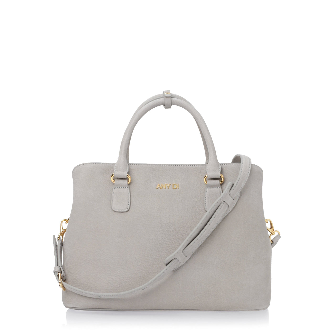 Bag M - Light Grey Nubuck