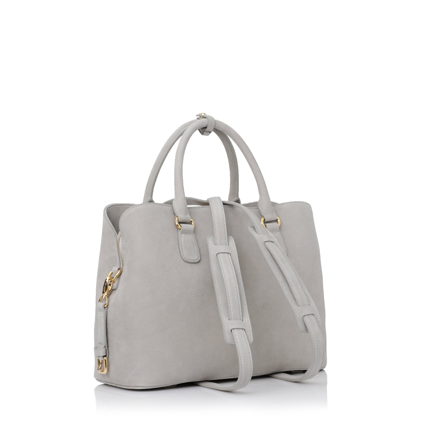 Bag M - Light Grey Nubuck