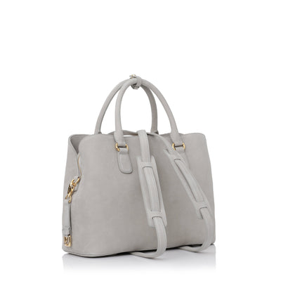 Bag M - Light Grey Nubuck