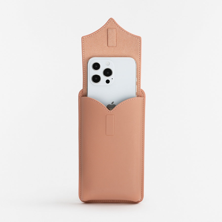 Phone Pouch - Peach