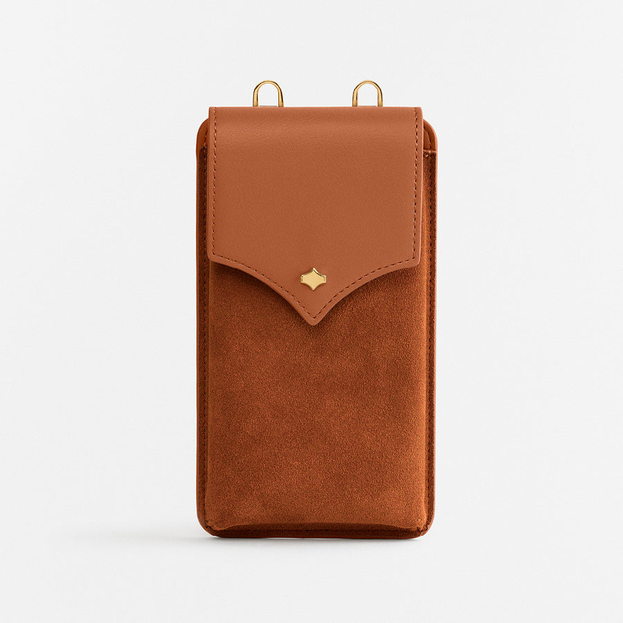 Phone Pouch - Cognac