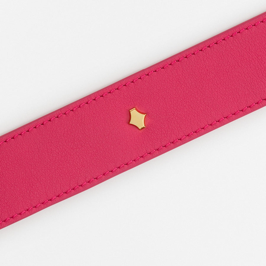 Strap Leather - Fuchsia