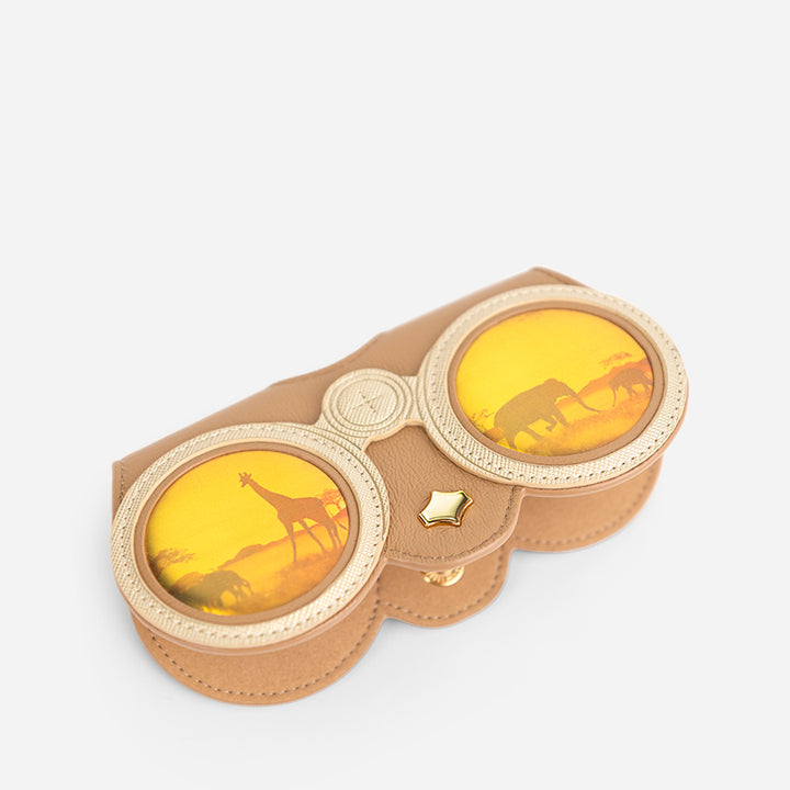 ANY DI イエロー ゴールド サングラスケース SunCover | Glasses case – ANY DI Munich