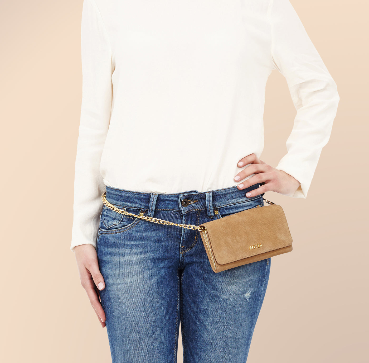 Bag S - Lightbrown Leo