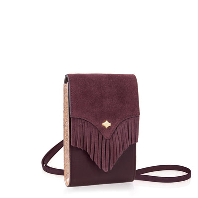 Preloved PhoneBag Fringes - Acai